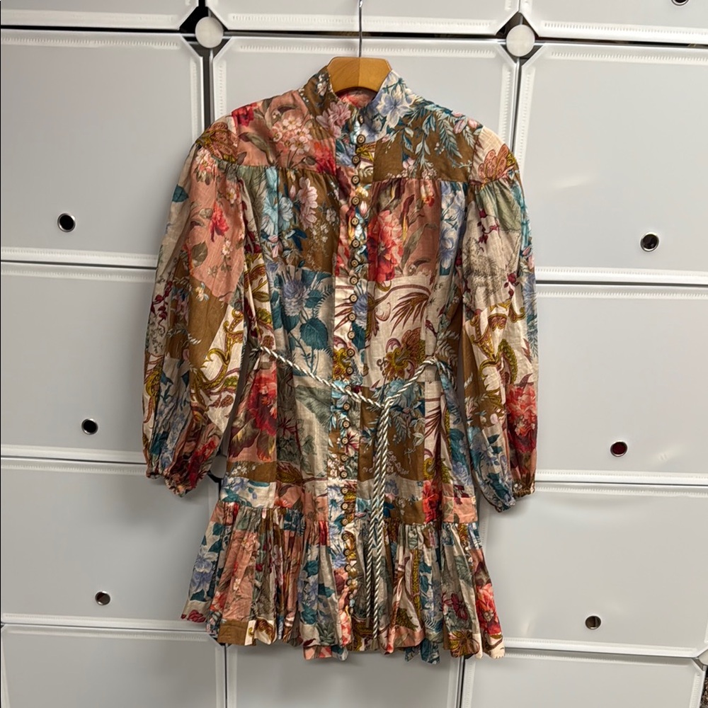 Zimmermann Multicolor Floral Dress